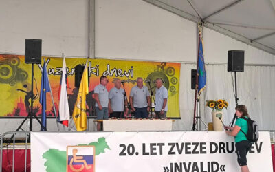 20  LET ZVEZE DRUŠTEV »INVALID«